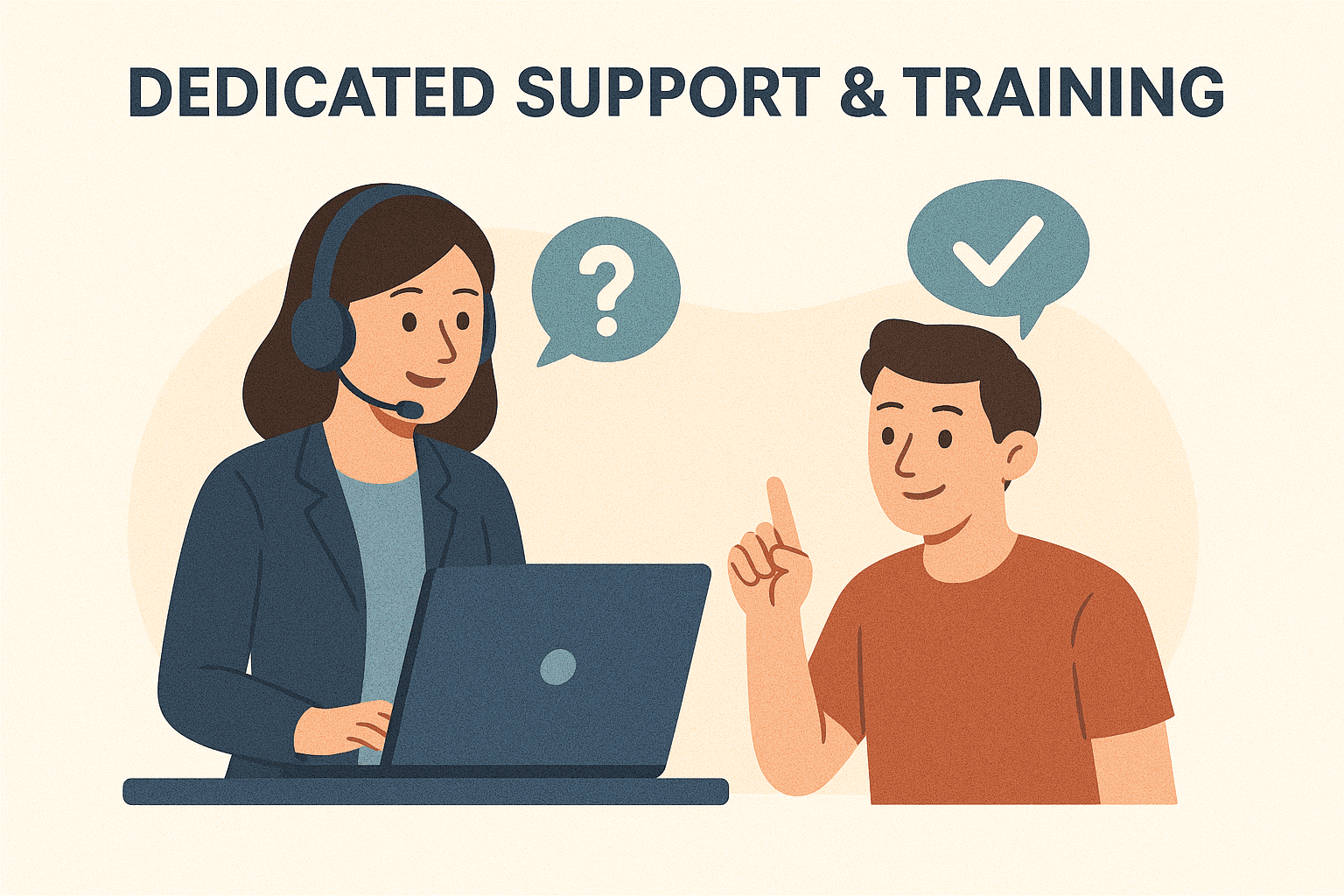 Dedicated Support & Training
