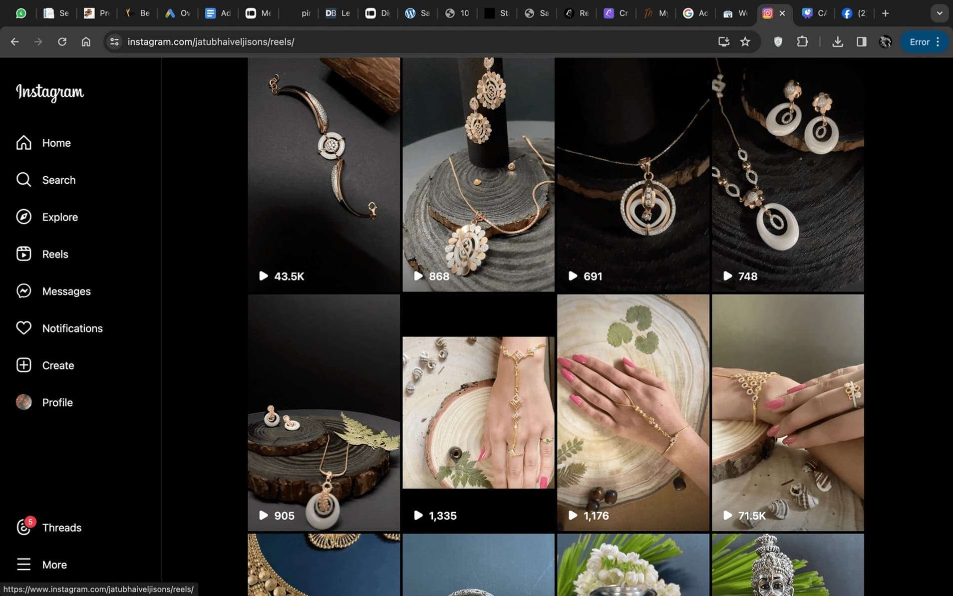 Awareness for Jewellery Store